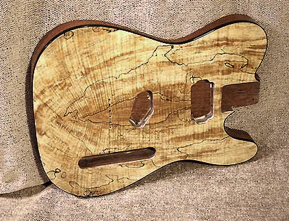 Spalted Telecaster Body